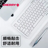 CHERRY樱桃 KC1000薄膜键盘办公键盘轻音有线笔记本电脑外接纤薄轻巧耐用巧克力按键多媒体附加键 白色 实拍图