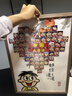 爱墨绘4K画框挂墙实木相框空框海报油画素描拼图框儿童照片装裱胡桃色 实拍图