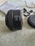 佳能（Canon）RF 50mm F1.8STM 小痰盂镜头大光圈 rf小痰盂镜头 拍人像全画幅微单定焦镜头 rf50 1.8 官方标配【京东多仓发~快可次日达】 实拍图