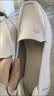 津炳胜护士鞋女春秋舒适防滑医护工作专用小白鞋一脚蹬久站不累脚平底鞋 护士鞋粉花【防磨气垫款】36码 20 脚宽脚胖拍大一码丨久穿不累脚 实拍图