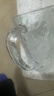 美厨（MAXCOOK）玻璃杯子 水杯冰川杯带把手家用啤酒果汁杯透明冷饮杯340ml*2只 实拍图