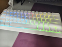 美加狮MAD 60 68 HE/MAD 68 Pro磁轴键盘有线连接客制化61/68键网页驱动台式笔记本电竞游戏键盘蝴蝶键帽 MAD 60 RGB 白色 磁珀轴Pro 实拍图