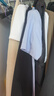 罗蒙（ROMON）男士防晒西服26年夏季商务免烫高档单西凉感外套上衣黑色2XL 实拍图