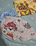 汪汪队立大功（PAW PATROL）儿童内裤男宝宝短裤小孩棉质四角平角裤4条装PA089 120 实拍图