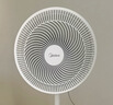 美的（Midea）【品质推荐】七叶轻音柔风电风扇/家用省电落地扇/台式电扇/广角摇头节能宿舍小型风扇 SAE35CA 实拍图