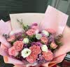 馨仪鲜花速递玫瑰向日葵康乃馨花束生日礼物全国同城配送 康乃馨玫瑰混搭花束 实拍图