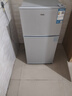 奥克斯小冰箱家用小型迷你冷藏冷冻两用出租房宿舍用节能省电寝室办公室电冰箱 【节能省电】176银色【高效保鲜 铜管速冷】56L 实拍图
