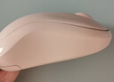 罗技（Logitech）M196 无线蓝牙鼠标 办公鼠标 笔记本商务办公家用 小巧便携 对称手型 玫瑰粉 实拍图