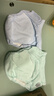 贝肽斯尿布婴儿纱布如厕训练裤隔尿可水洗宝宝戒尿不湿110码2条装 蓝绿 实拍图