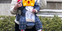 babycare腰凳婴儿背带多功能减震四季抱娃神器解放双手透气轻薄款 格里蓝 实拍图