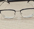 依视路（ESSILOR） 新款商务男镜架时尚镜框女配依视路镜片近视定制眼镜网上配镜 金属-眉框-2070SV-银色 镜框+依视路膜岩高清1.60现片 实拍图