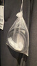 伊芙丽（eifini）秦岚代言带腰带时髦利落轻职场醋酸拖地直筒长西装裤 灰色 小个子版 随单赠送腰带 M 100-110斤 晒单实拍图