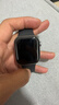 Apple/苹果 Watch S11 智能手表GPS款42毫米深空灰色铝金属表壳黑色运动型表带S/M MEUG4CH/B情人节 实拍图