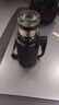 【送杯套】大容量加厚玻璃杯子便携杯茶水分离带杯套泡茶水杯 透明 1000ml吨吨桶 1只装 实拍图