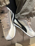 彪马（PUMA）阿甘鞋|运动复古跑鞋男女夏季休闲T头鞋TURIN 362167 米白色-黑色-灰色-19 38 实拍图