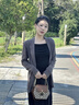 CALWAN KEODH轻奢包包女包2026新款斜挎包单肩小圆包生日礼物高级感送女友老婆 咖啡色-（附近仓/今，次日达） 实拍图