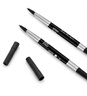 英雄（HERO） 宝珠笔芯 A0108日常书写练字签字笔芯替芯 0.5mm  黑色 2支装 实拍图