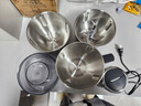 美的（Midea）绞肉机家用三碗6.5升料理多功能绞馅机碎肉机电动一体304不锈钢绞肉绞菜馅打蒜器打泥辅食机39F 实拍图