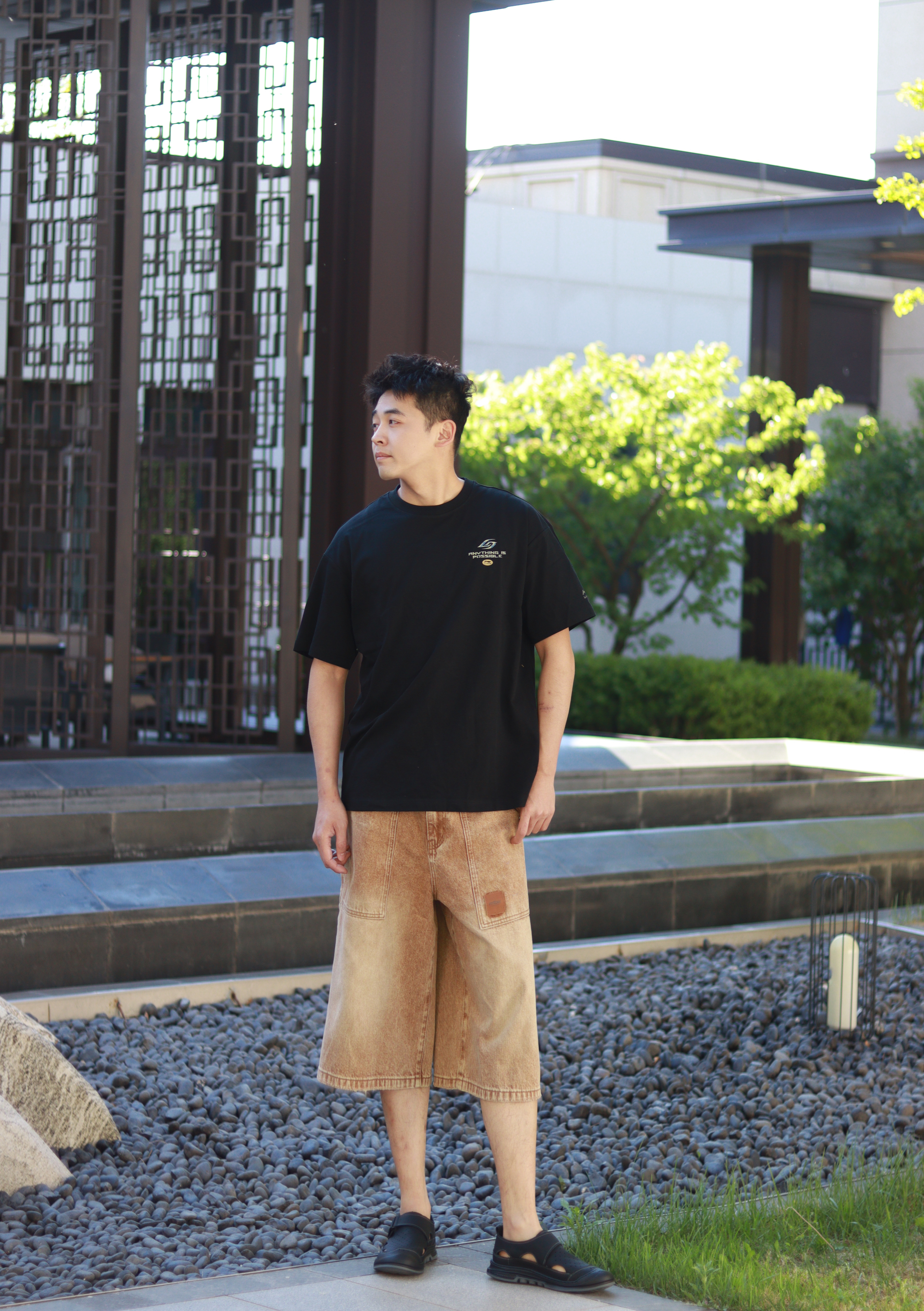 李宁冰棒T短袖男女同款夏季休闲舒适吸湿排汗文化衫运动上衣ATSW257 实拍图