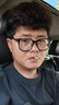LESCA LUNETIERgm黑框眼镜框男款近视可配度数方粗框痞帅潮防蓝光大脸眼睛架平光 实拍图