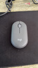 罗技（Logitech）PEBBLE 2.0 无线蓝牙鼠标 静音鼠标 办公鹅卵石便携 升级Pebble2代 黑色 实拍图
