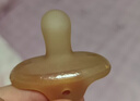 世喜安抚奶嘴6个月以上防龅牙胀气1-3岁夜用扁头超软仿母乳超轻air款 实拍图
