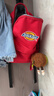 Dickies双肩背包儿童通勤上课小书包女初高中大学生休闲旅行女神节礼物红 实拍图