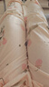 浪莎孕妇睡衣女带胸垫纯棉月子服孕期产后哺乳全棉家居服大码套装 V领-01F8002 XL （120-140斤） 实拍图