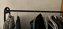 全品屋衣架落地立式衣帽架挂衣架卧室专用晾衣架挂衣服置物架客厅阳台 曜石黑【单层100】 实拍图