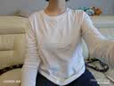 京东京造【10A抗菌T】长袖t恤女卫衣春夏新款打底衫 白色 M 实拍图