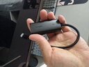 绿联Type-C转百兆有线网卡USB-C网线转接头RJ45网口转换器网络拓展坞适用苹果Mac华为笔记本电脑手机 实拍图