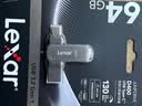 闪迪（SanDisk）64GB USB3.2 U盘 CZ550黑色 读速100MB/s 安全加密 数据恢复 学习办公电脑车载 高速大容量优盘 实拍图