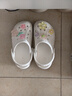 CROCS卡骆驰贝雅儿童洞洞鞋户外包头童鞋沙滩鞋凉鞋拖鞋/207013/207012 白色-100 28 (165mm) 实拍图