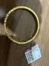 六福珠宝一生一世黄金手镯碎碎冰光影金足金结婚礼物 计价 54mm-约13.14克 实拍图