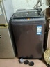 海尔（Haier）波轮洗衣机全自动 8公斤大神童 小型租房家用大容量 洗脱一体除螨抗菌智能预约省水省电洗衣机统帅 8.5公斤洗脱+直驱变频+双抗菌+漩瀑洗 波轮 实拍图