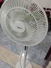 美的（Midea）【幸运草安睡1S】一级能效直流变频声控电风扇家用遥控卧室静音落地扇台式桌面抗菌大风力转页扇 实拍图