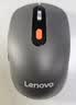 联想（Lenovo）无线蓝牙双模鼠标 便携办公鼠标 人体工程学设计 适用台式机一体机笔记本平板Howard Mouse 2022灰 实拍图