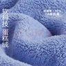 三利抗菌加厚毛巾2条A类吸水男女洗脸洗澡家用运动干发大面巾   蓝/白 实拍图