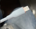 ANKER安克 充电线苹果【MFI认证】iphone12/13/14手机充电器亲肤type-c转lightning快充数据线 1.8m蓝 实拍图