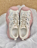 骆驼（CAMEL）【王俊凯同款】登山鞋女机甲户外丑萌鞋 L25M202007 米/银/蓝 37 实拍图