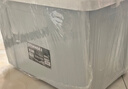 清野の木 衣物收纳箱70L 加厚抗压PP材质 防潮整理箱 灰色1个装 带轮 客厅 特大号塑料 实拍图