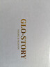 GLO-STORY丝巾女 时尚优雅小方巾百搭气质装饰领巾送母亲节礼盒装 粉色灰边 实拍图