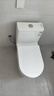 九牧（JOMOO）11322-2-2/31KB-1抗菌一级水效大冲力马桶虹吸式加坐便器305坑距 实拍图