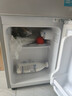 奥克斯小冰箱家用小型迷你冷藏冷冻两用出租房宿舍用节能省电寝室办公室电冰箱 【净化去味】126银色【高效保鲜 铜管速冷】22L 实拍图