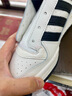 阿迪达斯 ADIDAS 三叶草   男女 运动休闲鞋 IH7830 黑/白 40.5 实拍图
