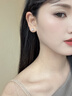 唯一（Winy）四叶草999纯银耳钉女款2026新款轻奢生日520送女友妈妈母亲节礼物 实拍图