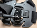 TELESIN(泰迅)适配gopro胸带大疆action4 5pro/6胸带运动相机胸前固定insta360第一视角拍摄支架nano胸带 实拍图