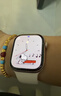 Apple/苹果 Watch S11 智能手表GPS款46毫米银色铝金属表壳雾紫色运动型表带S/M MEVW4CH/B 实拍图