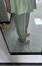 南叮雅格孕妇装夏季套装短袖上衣宽松休闲中长款T恤百搭时尚孕妇裤两件套 小熊白色上衣+绿色裤 XXL 140-170斤 实拍图