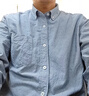 京东京造【纯棉牛津纺】休闲衬衫男长袖男衬衫外套衬衣春季男 灰蓝色 41 实拍图